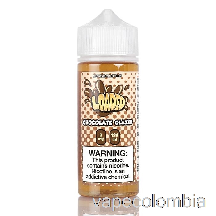 Vape Recargable Donut Glaseado De Chocolate - E-líquido Cargado - Vapores Despiadados - 120ml 6mg